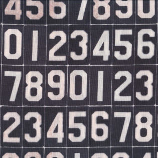 FQ Eclectic Elements Dapper /Monochrome - Numbers
