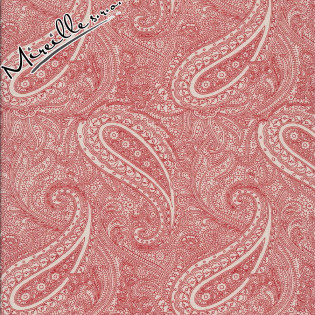 Látka MODA Snowberry - červené paisley