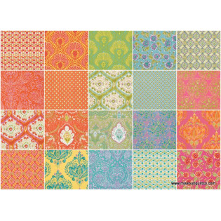 Charm pack  Free Spirit - Tangier Ikat