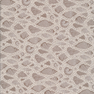 Látka Tilda Cotton Shells, grey