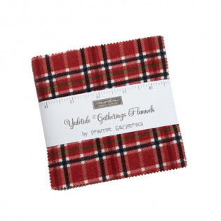 Charm Pack MODA  Yuletide Gatherings FLANNELS