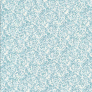 Látka MODA Cottage Linen - modrá tón v tónu