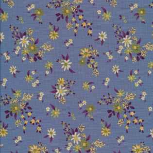 Látka Tilda Daisyfield Blue, 35 CM