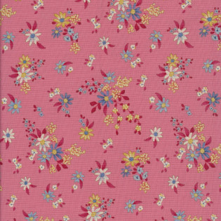 Látka Tilda Daisyfield Pink, 25 cm