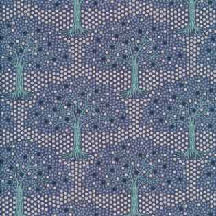FQ Tilda Hometown Applegarden Blue