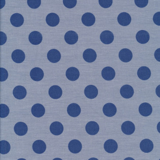 Tkaná bavlna TILDA Chambray Dots Cornflower