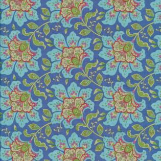 FQ Tilda Bloomsville Flowermarket Blueberry