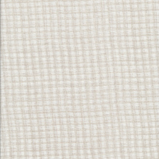 Látka Linen Closet smetanová se světlou kostkou