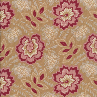 Látka MODA FG Chateau De Chantilly - velký motiv na pískové