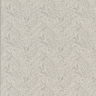 Látka MODA Etchings - smetanová se šedými paisley