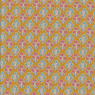 FQ Tilda Jubilee Farm Flowers Mustard