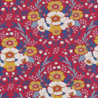 FQ Tilda Jubilee Anemone Red