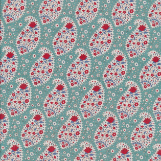 FQ Tilda Jubilee Teardrop Teal