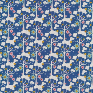 FQ Tilda Jubilee Wildgarden Blue