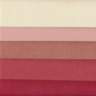 Bundl French General Solids red, 5 ks FQ