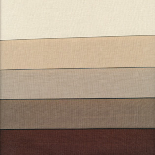 Bundl French General Solids brown, 5 ks FQ