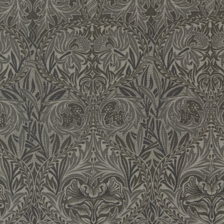 Látka MODA - Ebony Suite - ornamenty tm. šedé