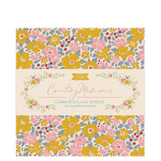Charm pack TILDA Creating Memories - Spring and Easter Pastels 300210
