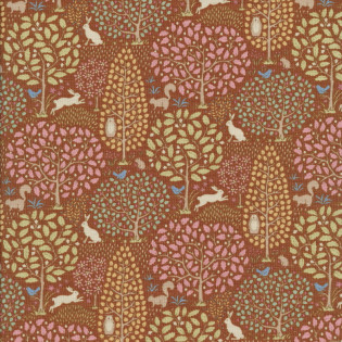 Látka TILDA Sanctuary Caramel, 15 cm