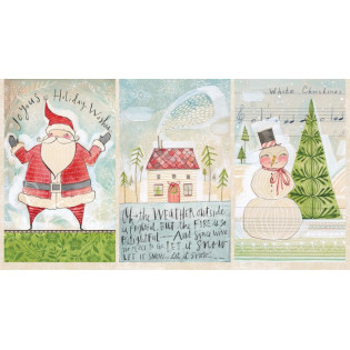 Látka Cori Dantini - Merry Stitches, panel 60 cm
