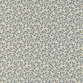 Látka MODA FG Sacre Bleu - modré mini lístky