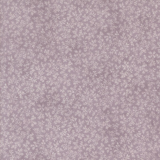 Látka MODA 3 Sisters Lavender Fields - fialová s bílou větvičkou