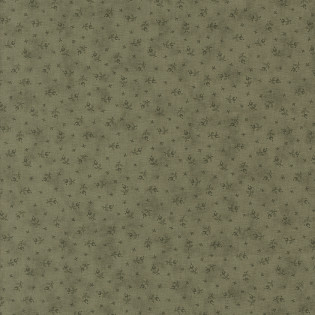 Látka MODA 3 Sisters Meadow Greens - zelené mini kvítko pastel