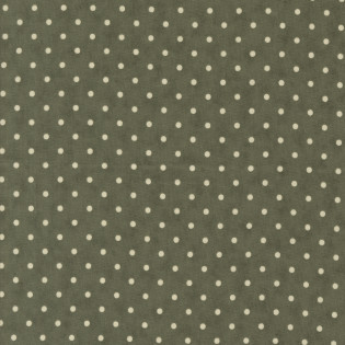 Látka MODA 3 Sisters Meadow Greens - puntík zelený pastel