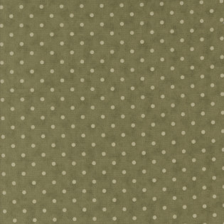Látka MODA 3 Sisters Meadow Greens - puntík zelený trávová
