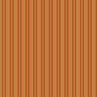 Látka One Sister - Yarn Dyes - oranžová s pruhy