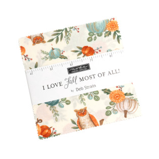 Charm Pack MODA I LOVE Fall MOST of ALL!