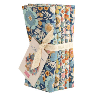 Bundl TILDA Wallflower Blue, 5 FQ