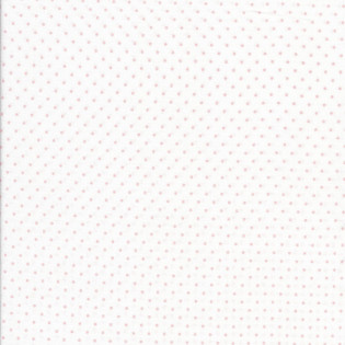 Látka MODA Essential Dots withe/pink