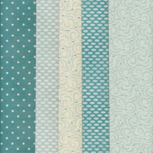 Bundl Robyn Pandolph - Home Essentials teal, 5 ks FQ